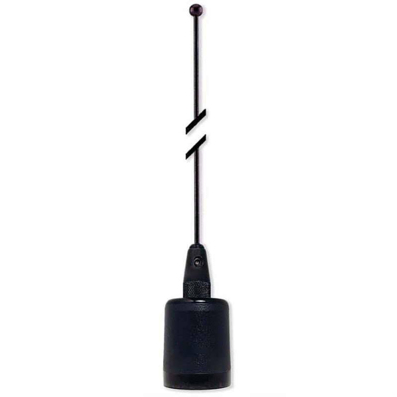 GMRS Mobile UHF Whip Antenna with Black NMO Base, No Ground plane requ