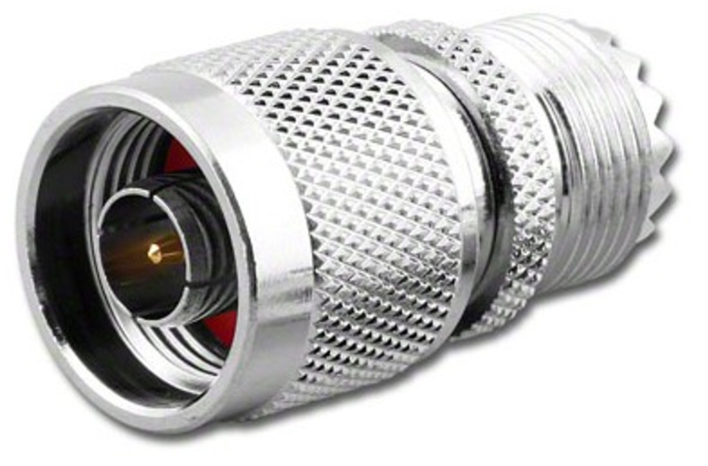 あーらん Standard N Male to Standard UHF Female/ SO-239/ UHF Jack Adapter