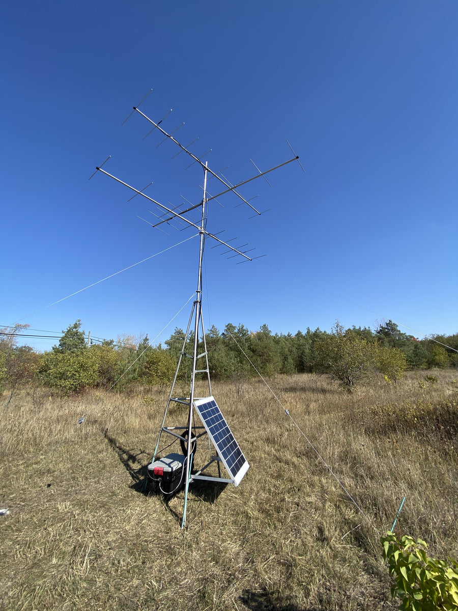 PLC1669Rev2 164170 MHz 9Element Yagi Antenna for MOTUS Systems & A