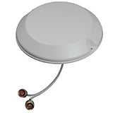 Low PIM 2-port MIMO Ceiling Mount Antenna - 18 inch N-Female