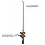 FG1400 : 140-144 MHz, Unity/ 2.15 dBi Outdoor Fiberglass Omni base Station Antenna with N-Female Connector