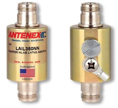 LAIL350NN: Lightning Arrestor N-Female to N-Female for up to 1000