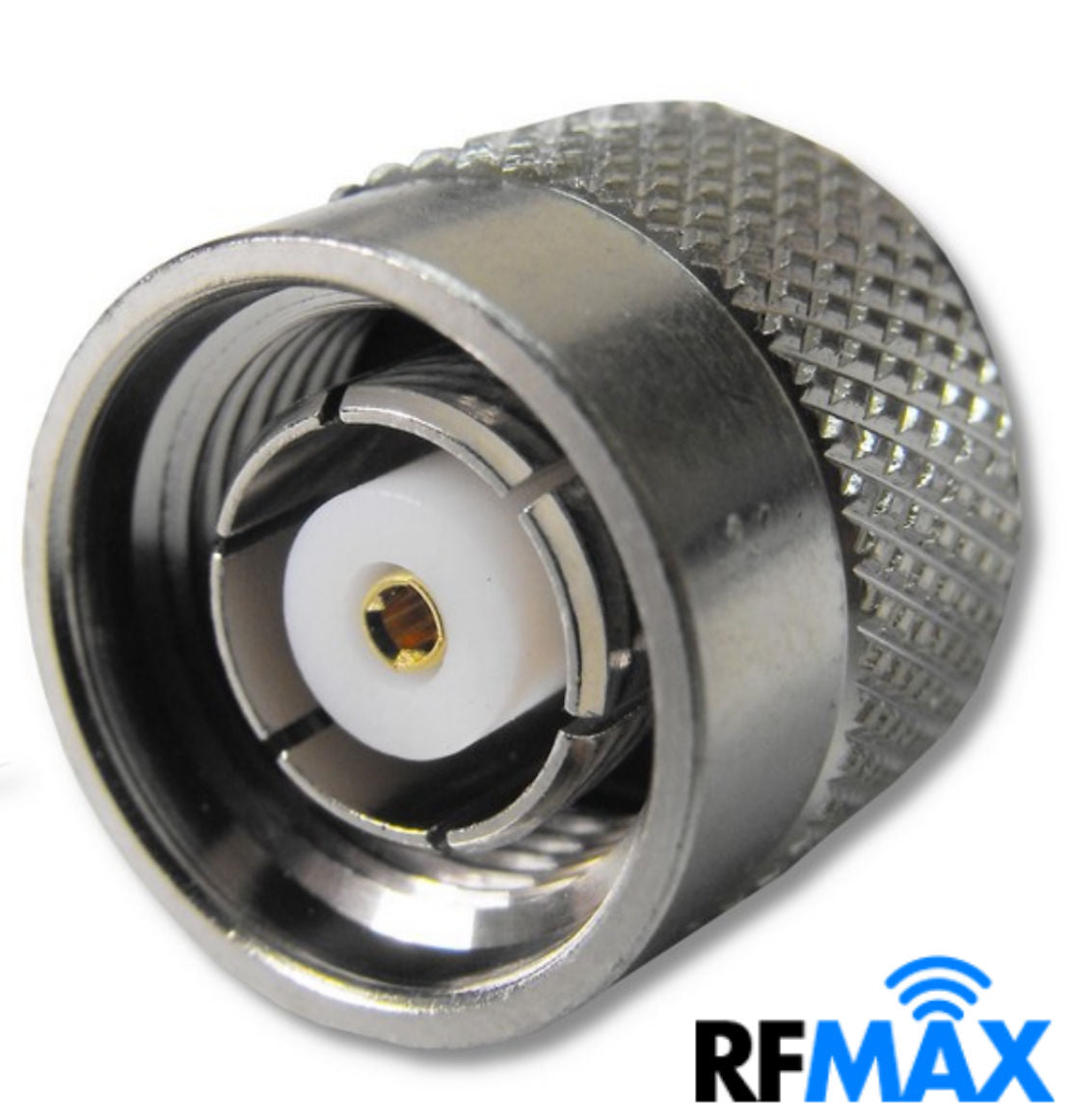 RP TNC Male connector for LMR195 type, RG-58/U, RG-58A/U and any