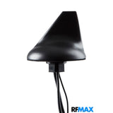 3-in-1 Roof Mount Sharkfin Antenna For Cradlepoint & Sierra Wireless In-Vehicle Routers. GPS+Cellular+WiFi | RSF-DB-G4W-SSS