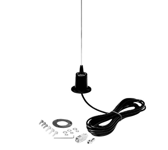 OM420CK : Self Mounting No Ground Plane Required Antenna with 17 Foot RG58AU Cable