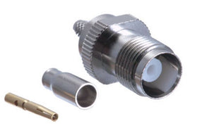 Standard TNC Female connector for LMR240, RG-8X and any equivalent cable