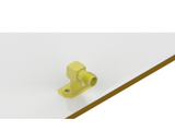 ADAN-p12US-FRSMA-200 | Advantenna-p12: RFID UHF antenna, thin form factor FCC frequency band, flange right angle SMA female connector