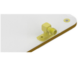 ADAN-p13US-FRSMA-200 | Advantenna-p13: RFID UHF antenna, fan beam shape FCC frequency band, flange right angle SMA female connector