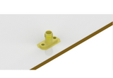 ADAN-p14US-FLSMA-200 | Advantenna-p14: RFID UHF antenna, fan beam shape FCC frequency band, flange straight SMA female connector