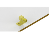 ADAN-p14US-FRSMA-200 | Advantenna-p14: RFID UHF antenna, fan beam shape FCC frequency band, flange right angle SMA female connector