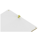 ADAN-p22US-FRSMA-200 | Advantenna-p22: RFID UHF antenna, pencil beam shape FCC frequency band, flange right angle SMA female connector