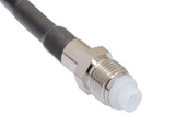PT195-010-SFF-SFM: 10 Feet 195 Type Low loss Cable Assembly with FME-Female and FME-Male Connectors