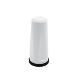 White NMO shot-glass Antenna For P25 (700/800 Mhz) 900 Mhz, 4G/5G Cellular or WiFi. RSGW-600/71-3-NMO