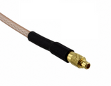 PT316-04i-MMCX-RSM: 3.7 inches (95 mm) RG-316 Type Cable Assembly with MMCX and RP SMA-Male Connectors