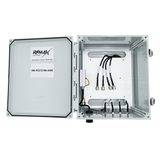 PCE12106-04W: Caja para lector RFID de 12x10x6 pulgadas para Impinj y Zebra PCE12106-04W (blanco)