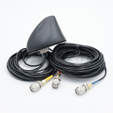 3-in-1 Roof Mount Sharkfin Antenna For In-Vehicle docking stations. GPS+Cellular+WiFi | R2SF-DB-G4W-TTT