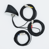 3-in-1 Roof Mount Sharkfin Antenna For In-Vehicle docking stations. GPS+Cellular+WiFi | R2SF-DB-G4W-TTT