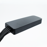 9-in-1, No Drilling- Adhesive Mount Antenna for Dashboard/Windshield 10 ft Cable, 4x 5G/LTE, 4x WiFi-6E, 1x GNSS | R4WA-G454W-10-S4S4R-B