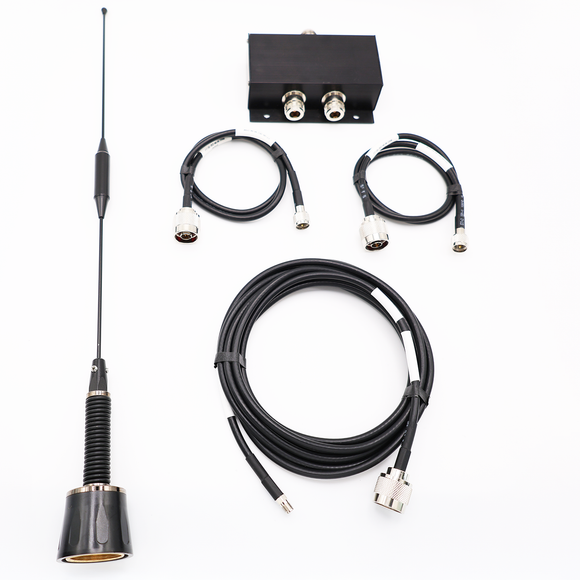 Motorola APX7500 Antenna & Diplexer Kit - High Gain Tri-Band Whip Antenna | RKIT-RBC-APX7500