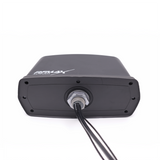 Low profile all-in-1 (VHF/UHF/P25 + WiFi + GPS) Antenna for Motorola APX8500, 17 ft QMA Male, Black | RBDM-155/490/758-GW-17K-Q-B