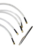 5-in-1 Antenna for Mobile Cellular Routers, SMA Male on all lines, White RBDM-G55WW-17-SSSSS-W