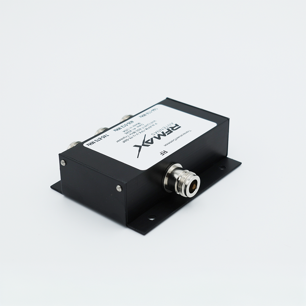 Wideband Triplexer for VHF/UHF/7-800 MHz|RFM-TPX-V-U-78-SNF