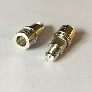 QMA-Male to RP SMA-Female Adaptor. Coaxial Barrel Adapter RP SMA to QMA. High Quality