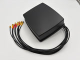 9-in-1 Low Profile Transit Style Antenna, 4x 5GNR, 4x WiFi-6E, 1x GNSS, 17 Ft for Transit Applications | RTDM-G454W-17-S4S4R-B