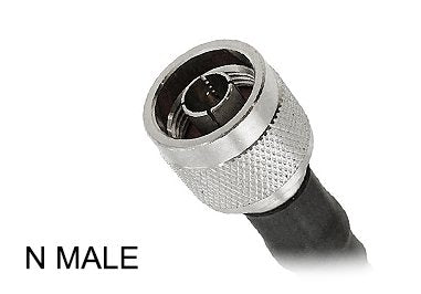 Kenwood VM8000 NMO Kit with N Male Installed. 17 Ft RG-58U Cable