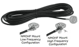 NMOKHFUDMPLI: NMO High Frequency Mount - 17 foot RG-58/U Dual Shield Cable with MPL Mini UHF / Mini PL-259 Connector Installed