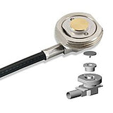 NMOKHFUDMPLI: NMO High Frequency Mount - 17 foot RG-58/U Dual Shield Cable with MPL Mini UHF / Mini PL-259 Connector Installed