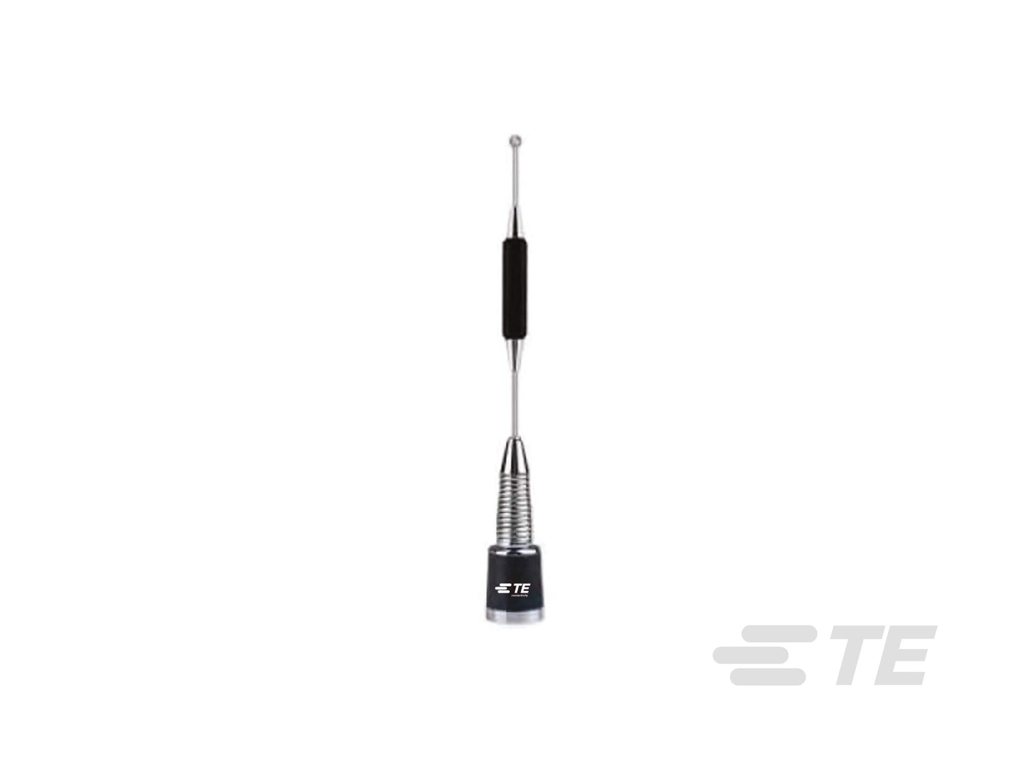 B4505CNS Chrome Base Coil Antenna - NMO Spring - 450-470 MHz