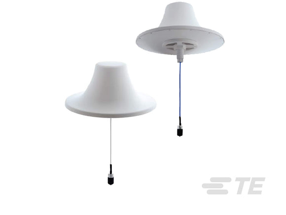 CMS38606-30NF: TE Connectivity Multiband Omnidirectional Broadband Ceiling Mounted Antenna 380-6000 MHz with N-Female Connector