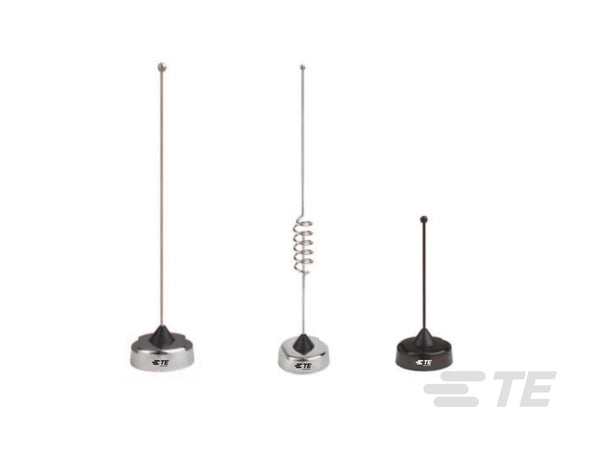 QW152: 152-162 MHz Chrome Quarter Wave Whip Antenna with NMO Base