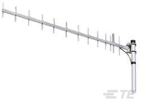 PC9013N: Antena Yagi Laird de 13 elementos para 902-928 MHz incluye un cable flexible de 19 pulgadas terminado con un conector N-Hembra