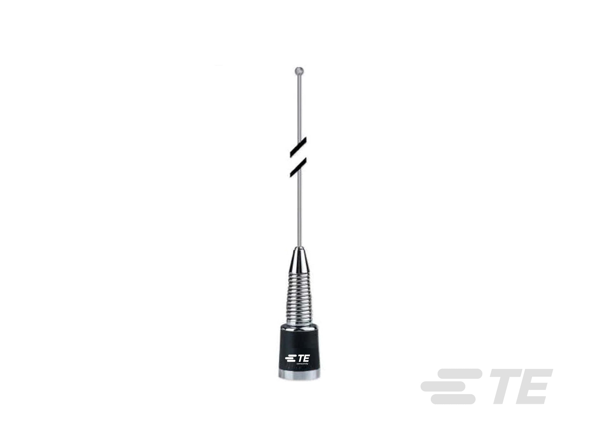 B132S: 132-525 MHz Mobile Base Coil NMO Mount Antenna With Spring