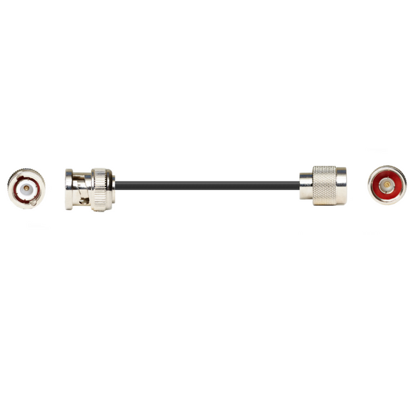 PT195 Cable, 15 ft, BNC Male Plug, N-Male Plug | PT195-015-SBM-SNM