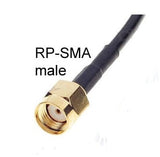 RPA-4W-RRRR-30-W: Directional 4x4 MiMo WiFi Antenna  2.4 & 5 GHz Dual Polarization. 8 dBi with 30 inch Cables & RPSMA