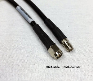 PT195-015-SSF-SSM-CELL: 15 Feet LMR 195 Cable Assembly with SMA-Female and SMA-Male Connectors for Cellular line