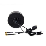 Black Hockey puck Style antenna with GPS and 3G bands- Direct mount with 5 ft cable | RHPDM-G3-5