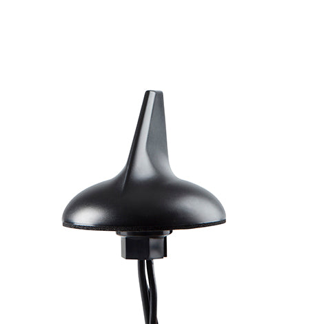 Antena Sharkfin de montaje en techo 3 en 1 para enrutadores inalámbricos para vehículos Cradlepoint y Sierra. GPS+Celular+WiFi | RSF-DB-G4W-SSS