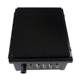 PCE12106-04B: RFID Reader Enclosure 12x10x6 inch for Impinj & Zebra (black)