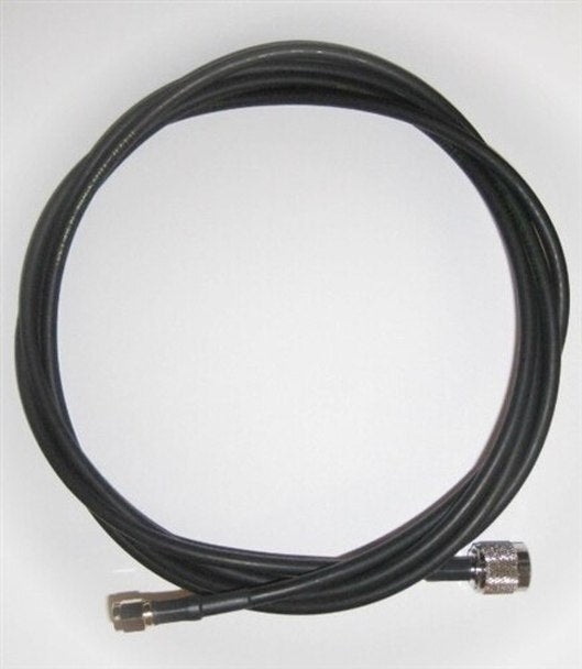 71436: Times-7 6ft Antenna Cable - 195 Type Cable - RP TNC Male to SMA Male