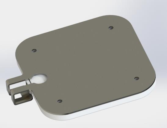 A5020-72394: Placa posterior protectora del conector