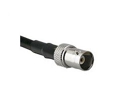 Conector BNC Hembra estándar para tipo LMR195, RG-58/U, RG-58A/U y cualquier cable equivalente