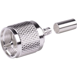 Vecys UHF Maschio PL-259 A UHF Maschio PL-259 Cavo Coassiale A Bassa Perdita Cavo Jumper RG58 12 "/30CM Per Walkie Talkie CB Radio SWR Meter Antenna Analyzer