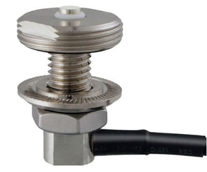 3/4 or 3/8 Inch NMO Mount for Thick Roof (adjustable up to 1/2") with 17 ft. Low Loss 195 Cable & No Connector. EM-MTR11001-195-17-NC