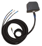 MIMO LTE, WiFi, and GNSS Vehicular Antenna Direct Mount with 3x SMA-Male and 1x RP-SMA Connectors | RM2D-G44W-30-SSSR-B