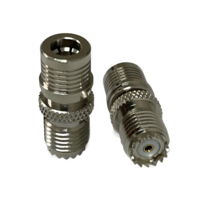 Mini UHF to QMA Adapter/Coupler for APX8500 Radio. Mini UHF Female