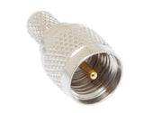 PT195-002-MUM-SUF: 2 Feet 195 Type Low loss Cable Assembly with Mini UHF Male/ Mini-PL259/ MPL and UHF-Female Connectors